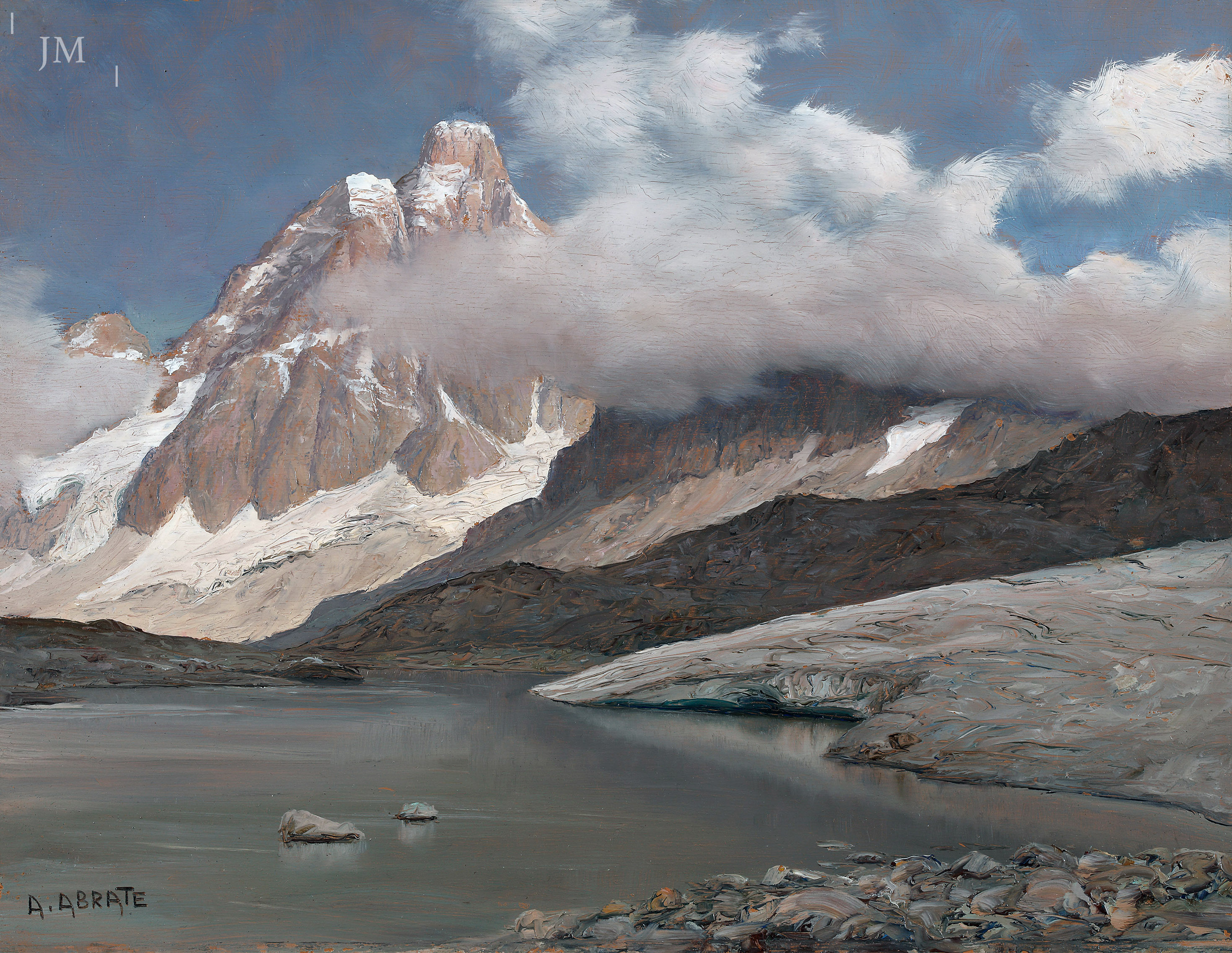 The Lac de Goillet and the Matterhorn, Val d’Aosta, Italy